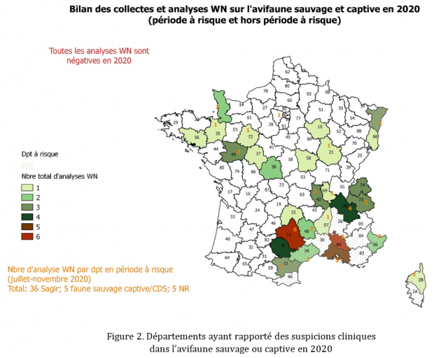 Carte 2 Bilan West Nile