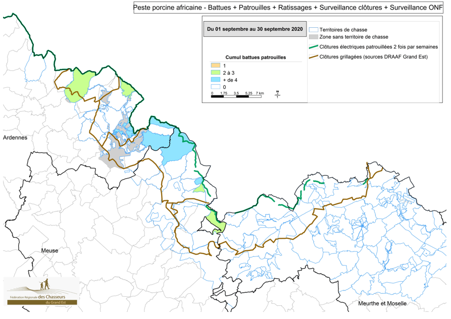 PPA Carte 2 Synthèse de la surveillance par les patrouilles de chasseurs