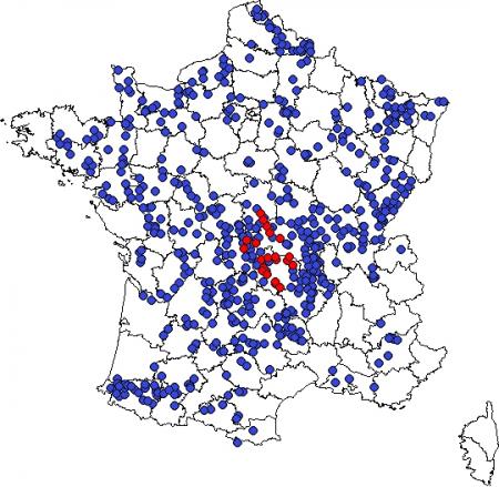 Figure 5 Résultat de la surveillance programmée au 1er octobre 2015 