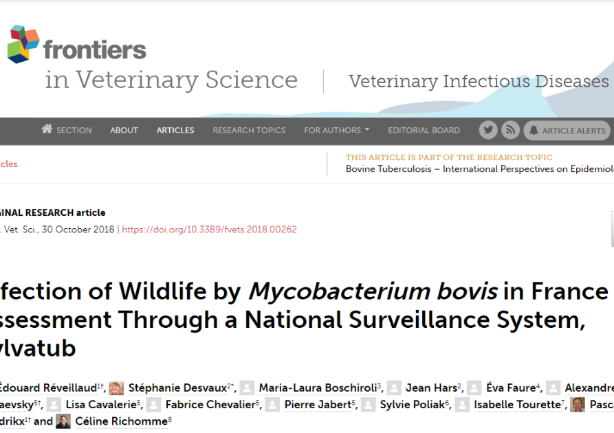 Frontiers in veterinary science