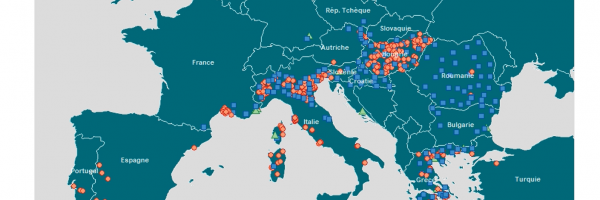 DIFFUSION DE LA FIÈVRE DE WEST NILE ENTRE 2017 ET 2021